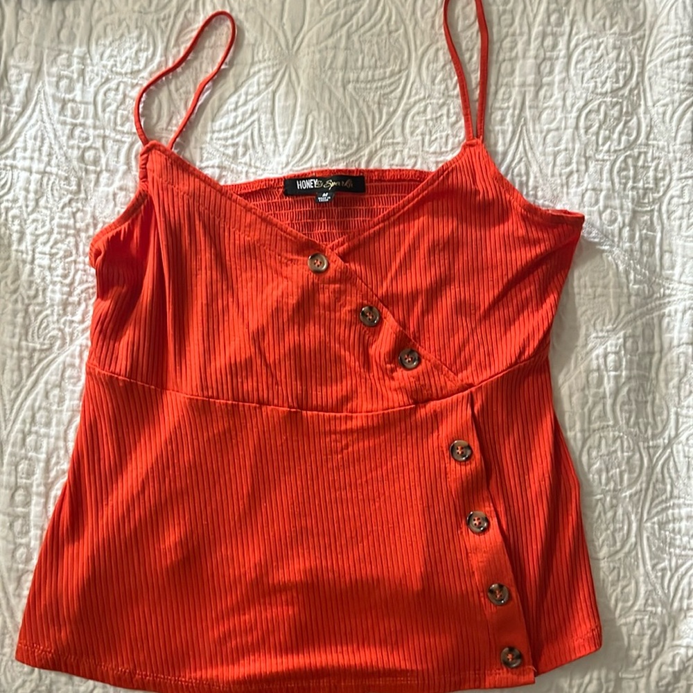 Orange Tank Top (NWT)